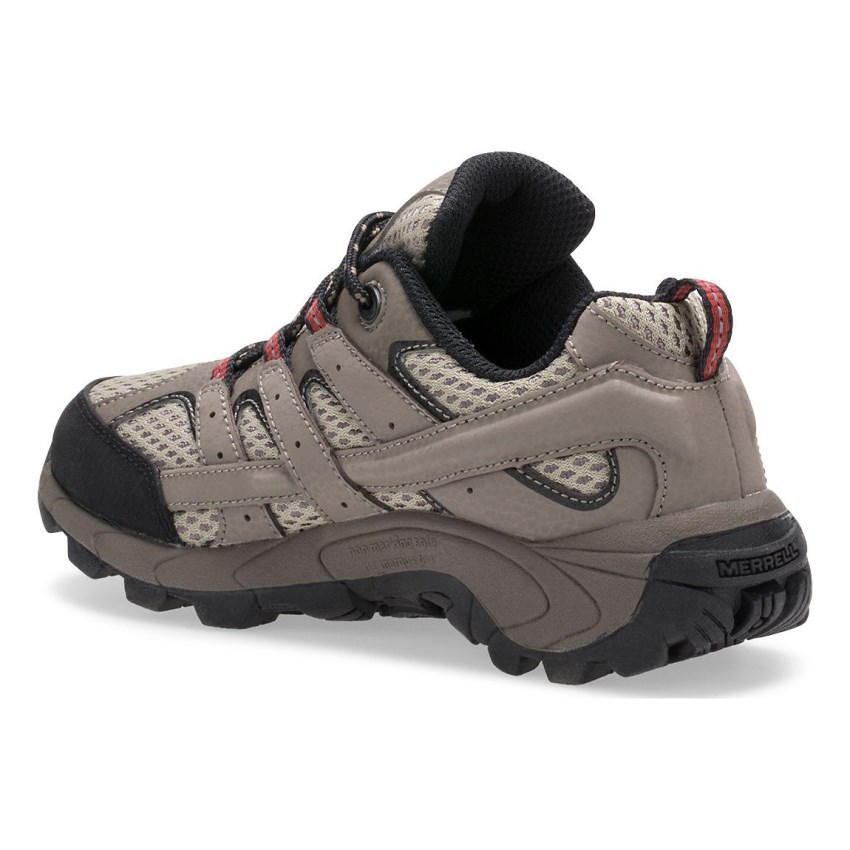 Basket Merrell Moab 2 Low Lace Grise Enfant | V.Z.EJQO